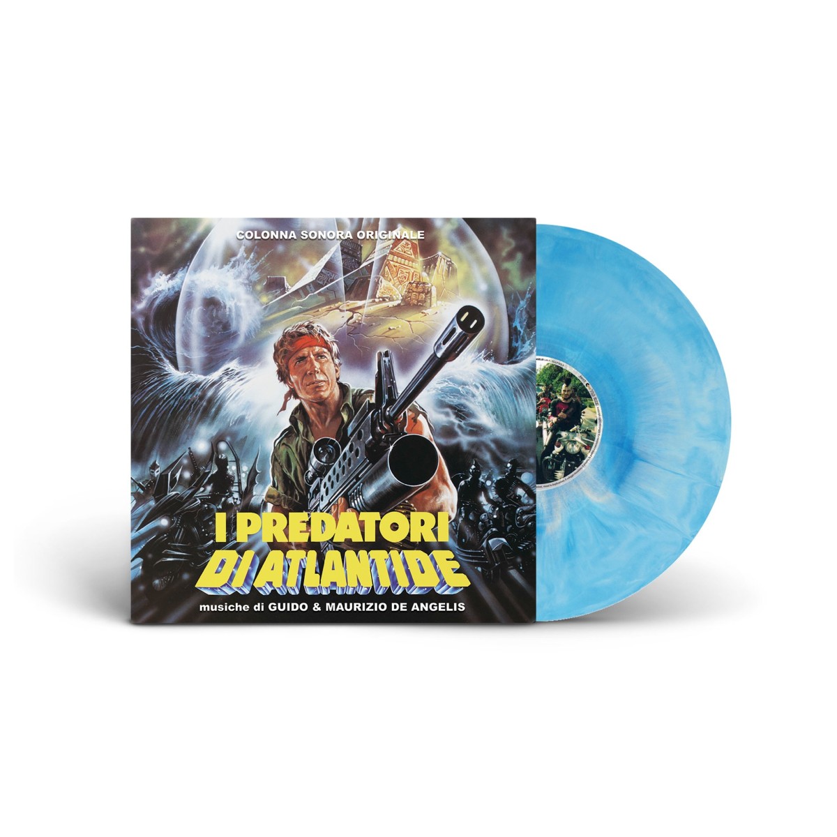 Guido & Maurizio De Angelis - I Predatori Di Atlantide (Blue Marbled White)
