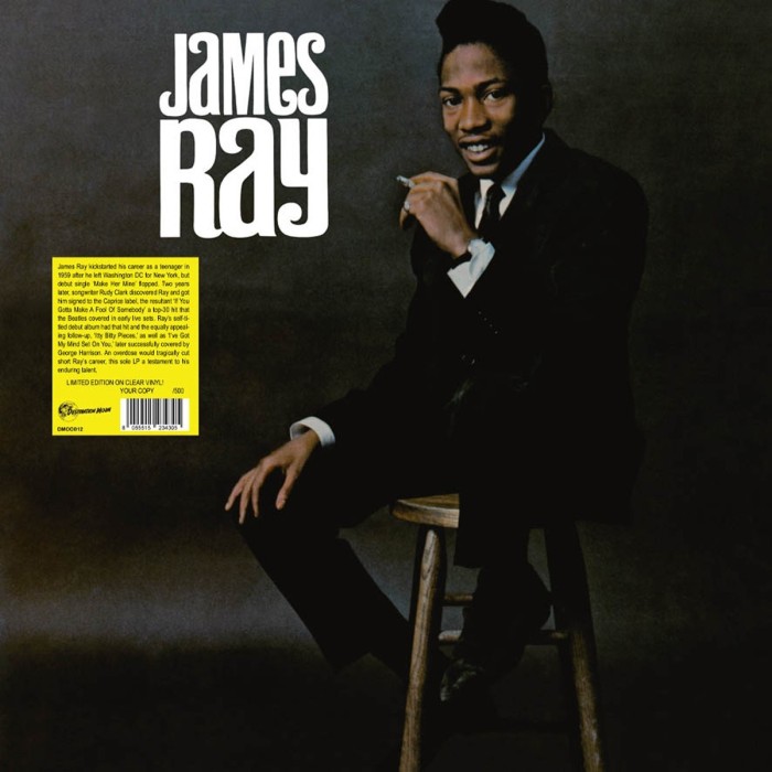 James Ray - James Ray (Clear Vinyl)