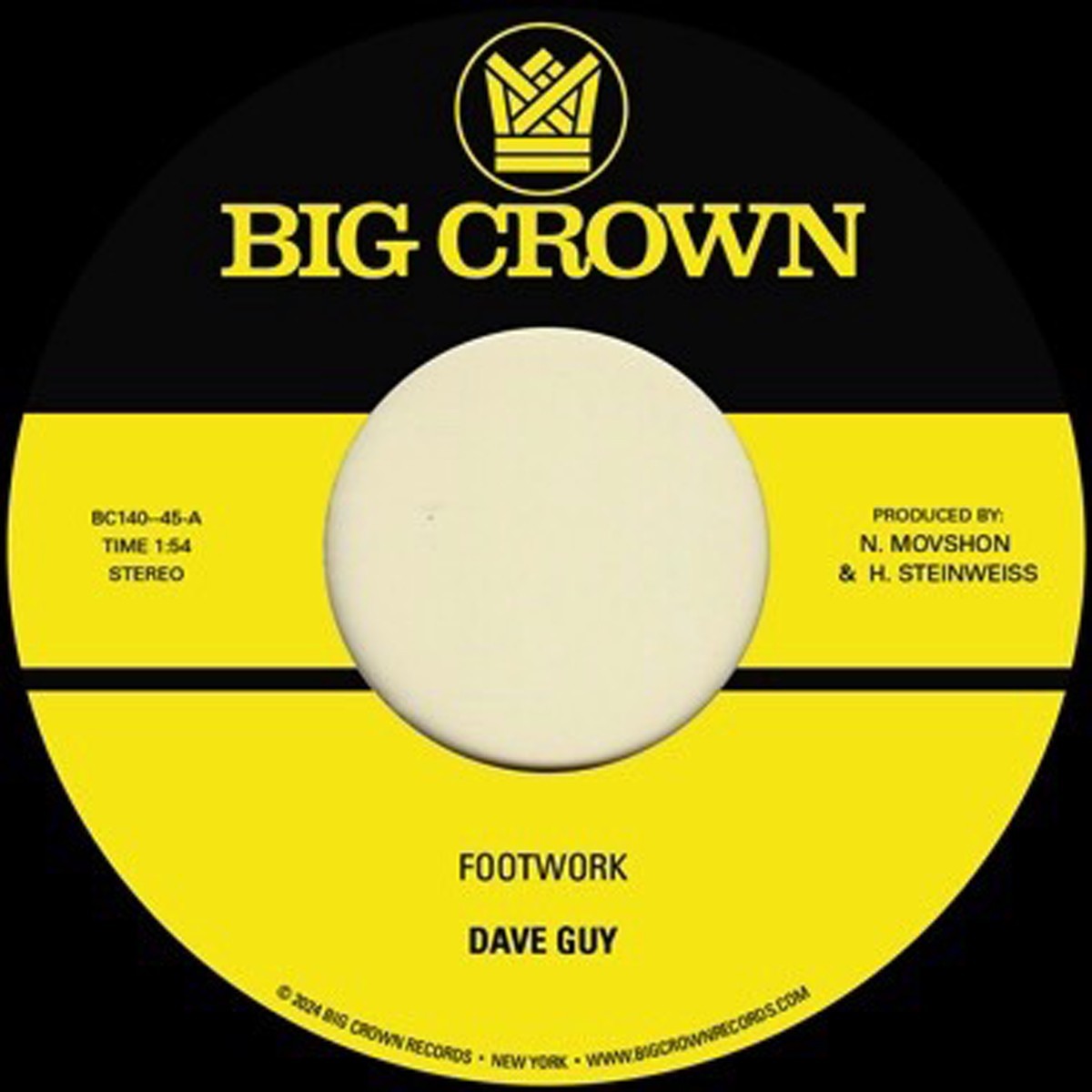 Dave Guy - Footwork B/W Morning Glory