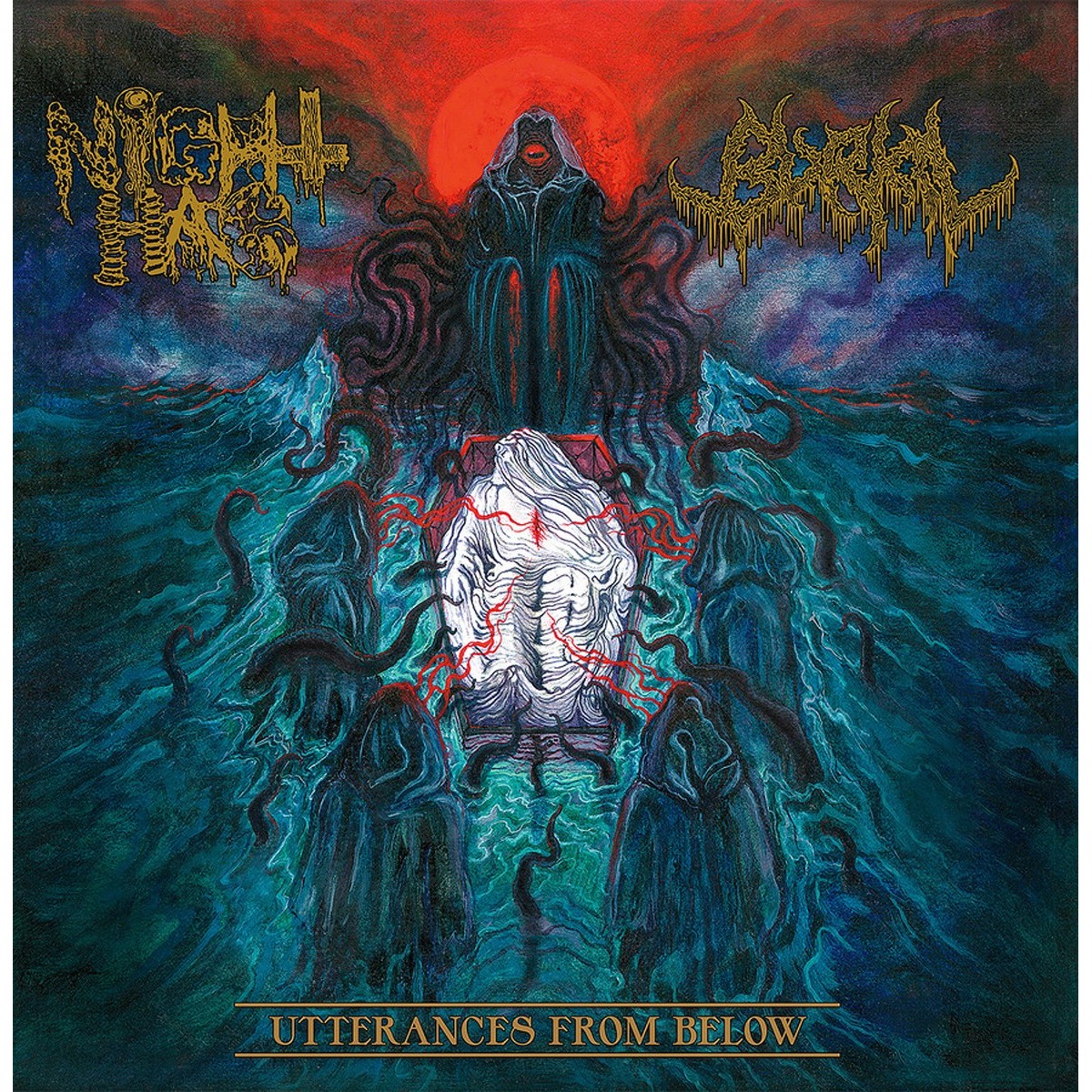 Night Hag & Burial - Utterances From Below