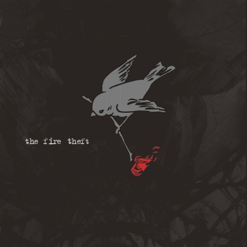 The Fire Theft - The Fire Theft (Clear Red W/ Black & White Marble)