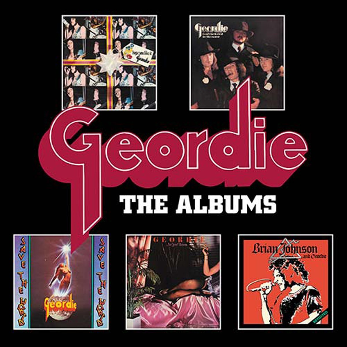 Geordie - The Albums - 5Cd Clamshell Box