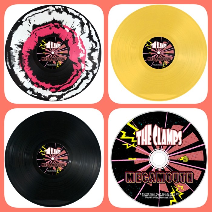 Clamps - Megamouth (Yellow Black Vinyl)
