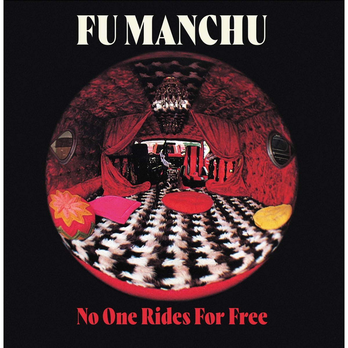 Fu Manchu - No One Rides For Free (White/Black Splatter)