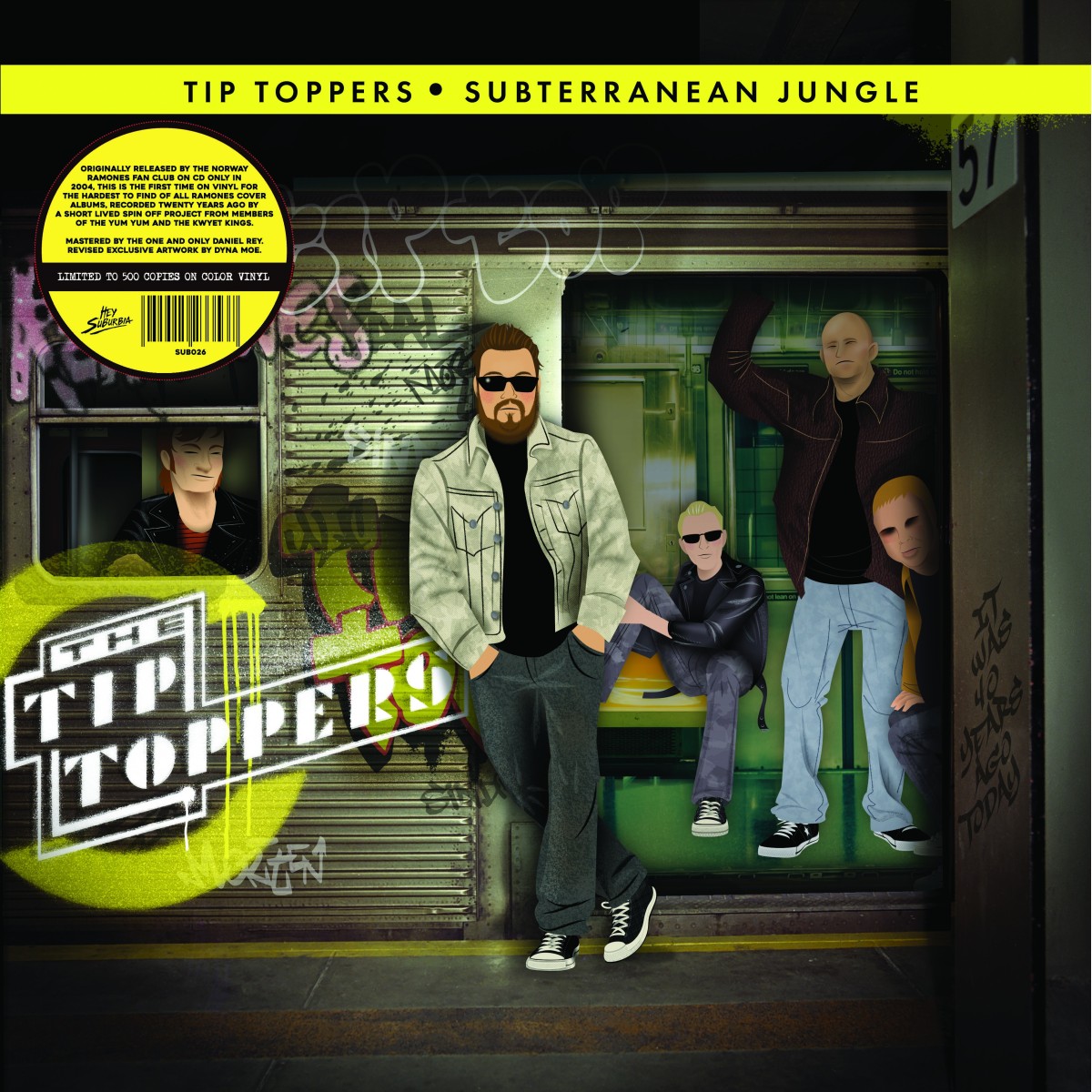 Tip Toppers - Subterranean Jungle (Orange Vinyl)