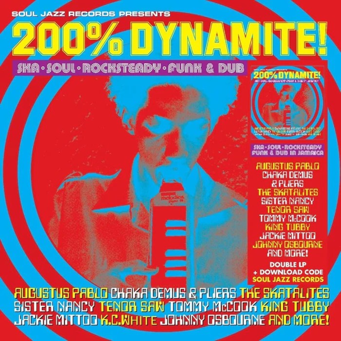 Various Artists - 200% Dynamite! Ska, Soul, Rocksteady, Funk & Dub In Jamaica