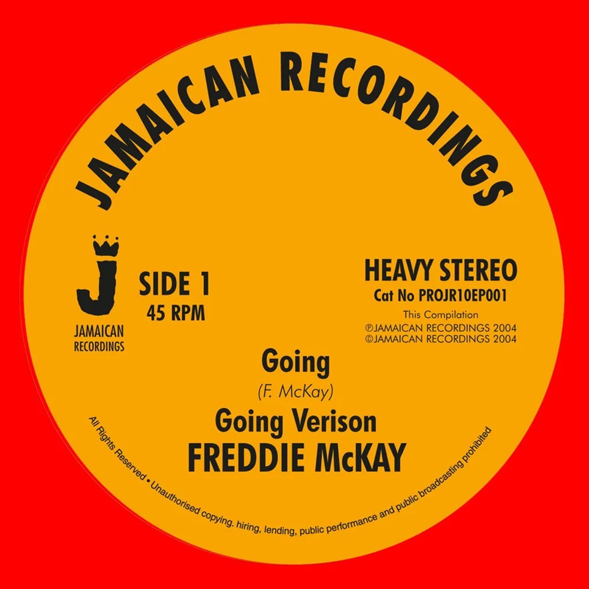 Freddie McKay - Ronnie Davis - Going/Tonight