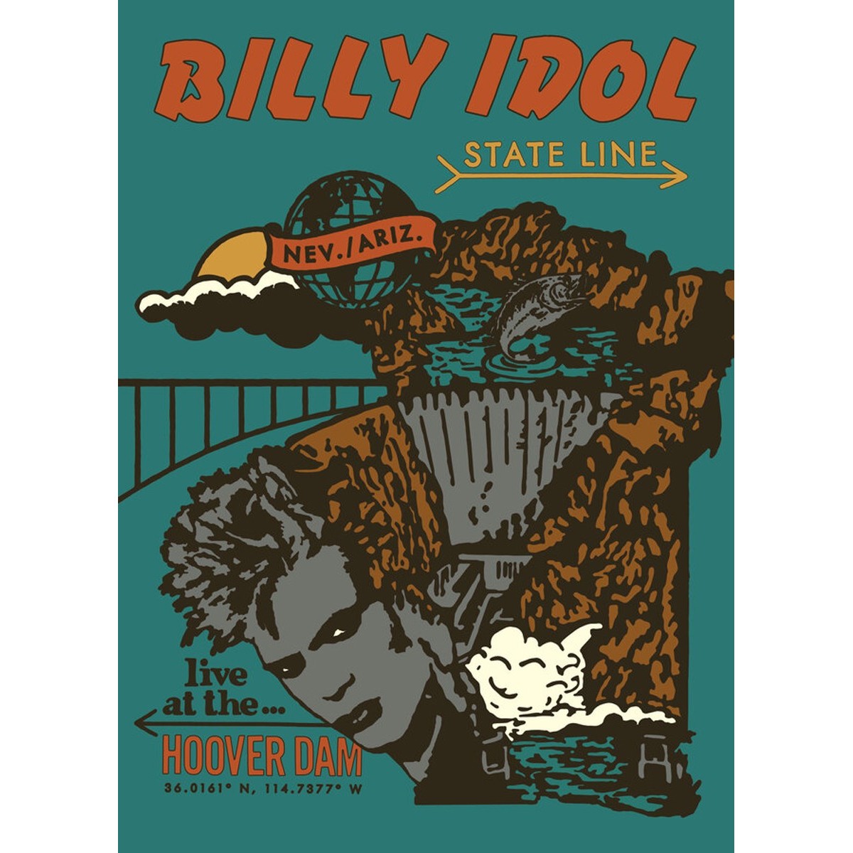 Billy Idol - State Line: Live At The… Hoover Dam