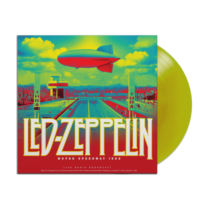 Led Zeppelin - Motor Speedway 1969 (Lime Transparent Vinyl)