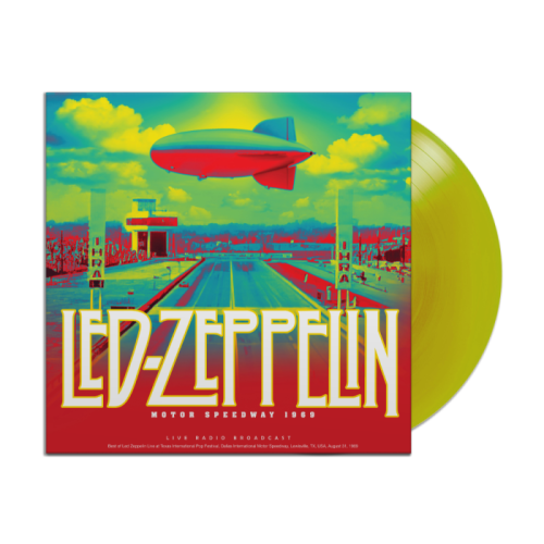 Led Zeppelin - Motor Speedway 1969 (Lime Transparent Vinyl)