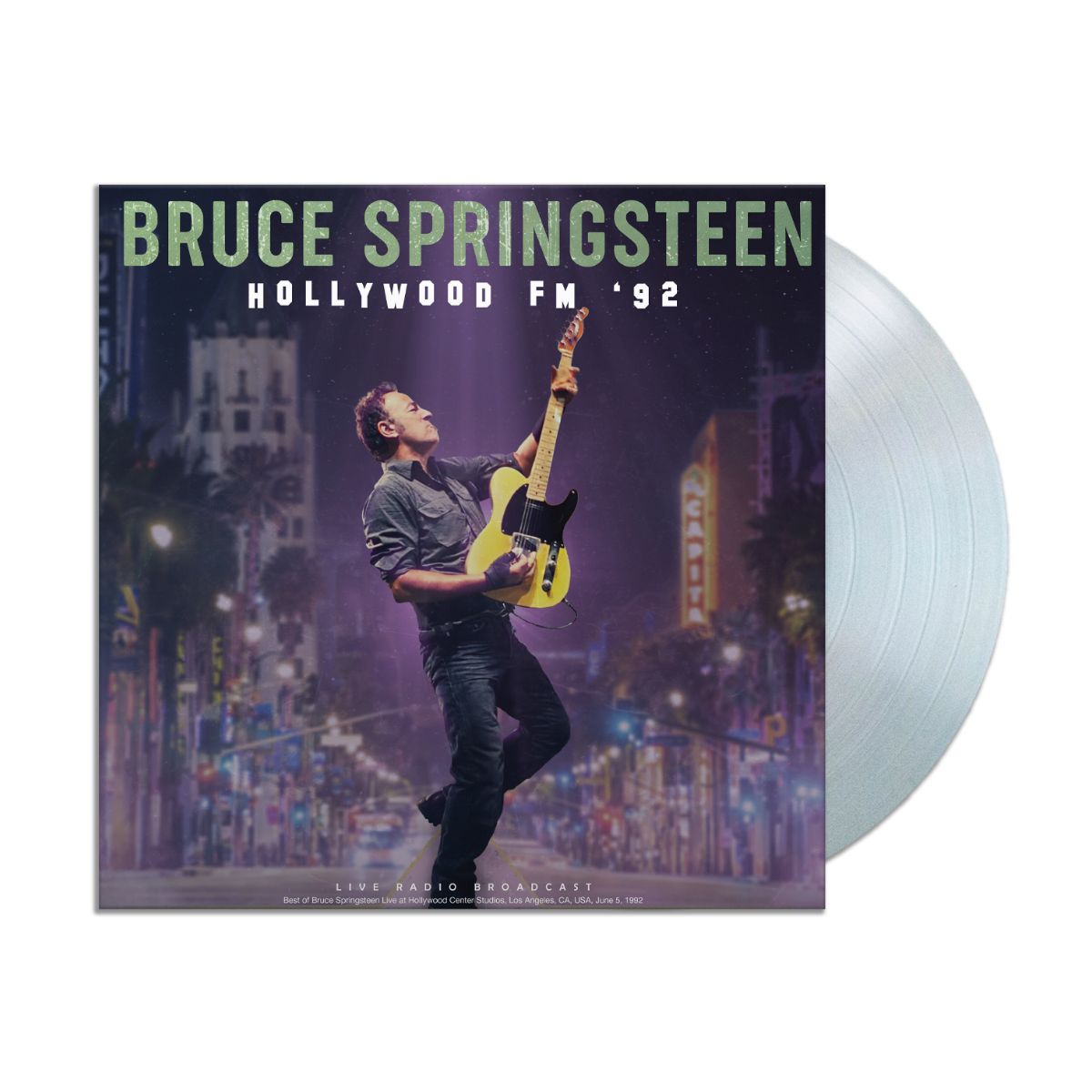 Bruce Springsteen - Hollywood Fm '92 (Crystal Vinyl)