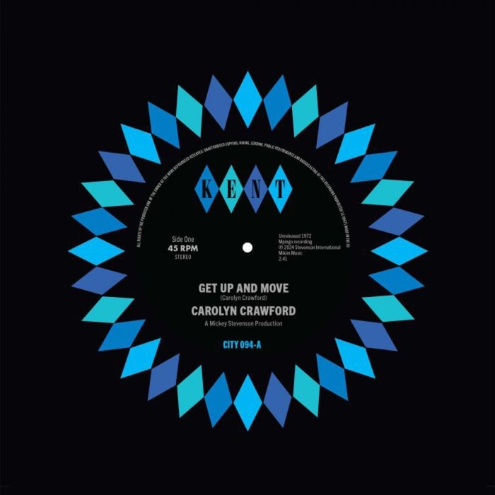 Carolyn Crawford - Get Up And Move / Sugar Boy