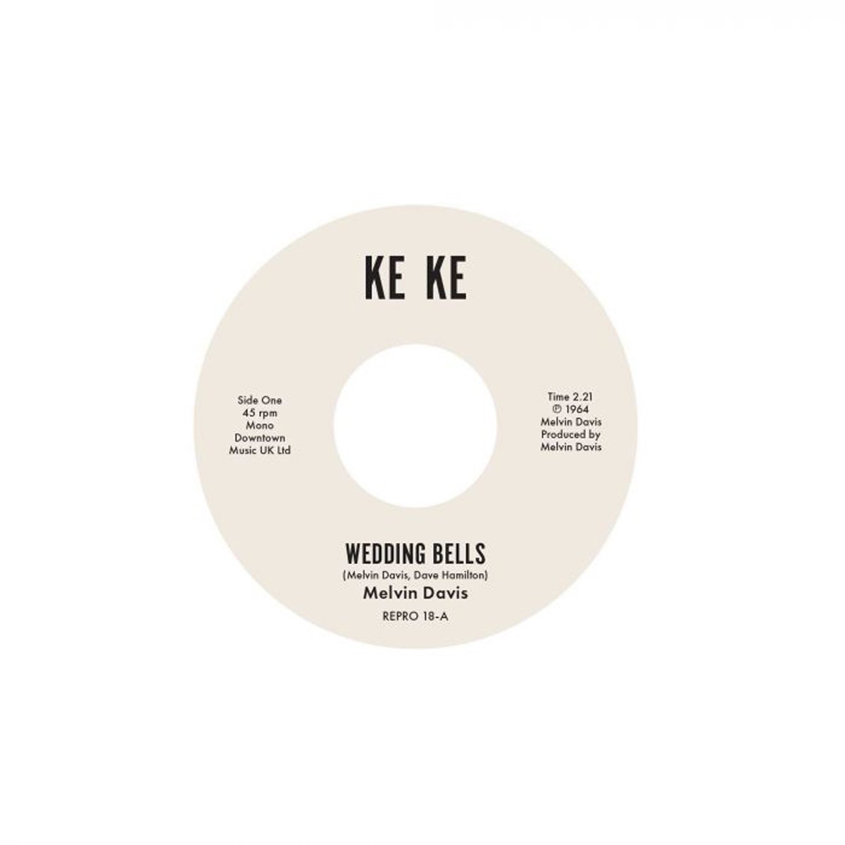 Melvin Lee Davis - Wedding Bells / It's No News