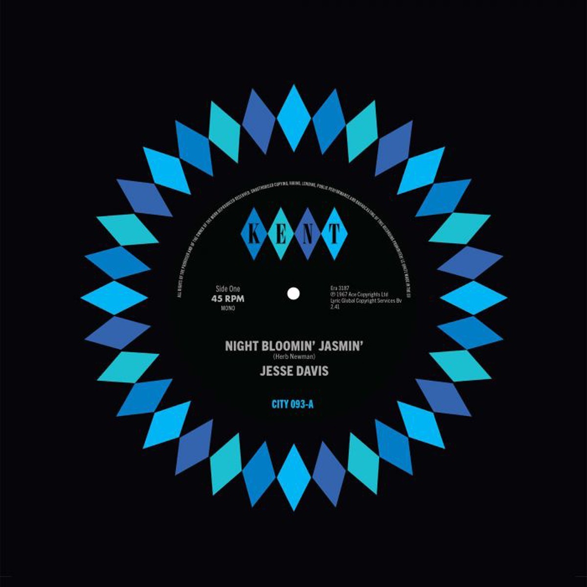 Jesse Davis & Gus Jenkins - The Night Bloomin' Jasmin' / Tricky Too