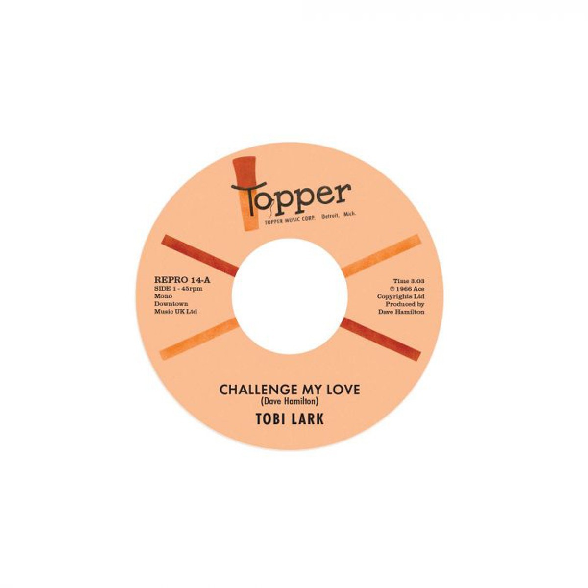 Tobi Lark - Challenge My Love / Sweep It Out In The Shed
