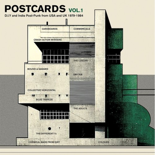 Various Artists - Postcards Vol 1: DIY & Indie Post Punk From USA & UK 1979-1984