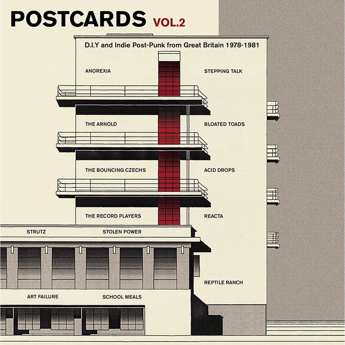 Various Artists - Postcards Vol 2: DIY & Indie Post Punk From Great Britain 1978-1981