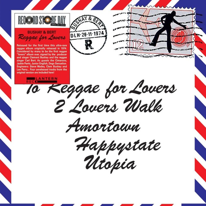 Clement Bushay & Bert Carl - Reggae For Lovers (Rsd 2024)