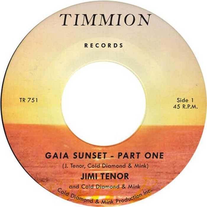 Jimi Tenor & Cold Diamond & Mink - Gaia Sunset