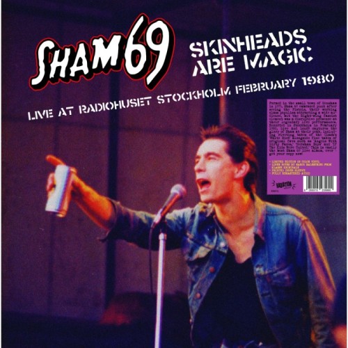 Sham 69 - Skinheads Are Magic - Live In Stockholm 02/02/1980 (Rsd 2024)
