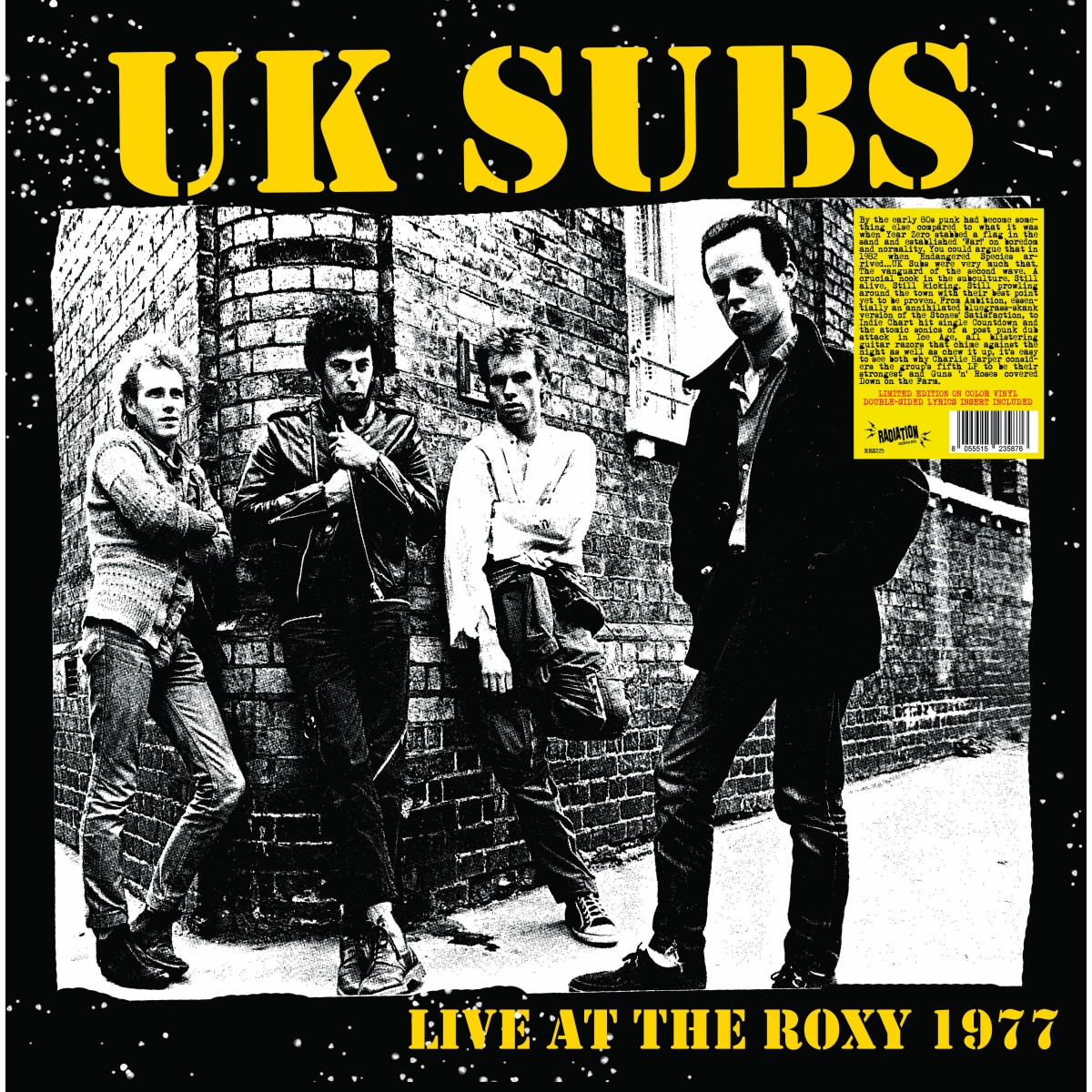 U.K. Subs - Live At The Roxy - Rsd 24 (Yellow Vinyl)
