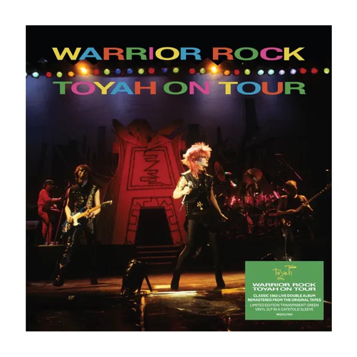 Toyah - Warrior Rock - Toyah On Tour (Transparent Green Vinyl)