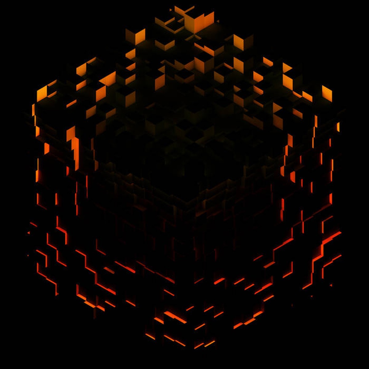 C418 - Minecraft Volume Beta (Red Orange & Yellow Vinyl)