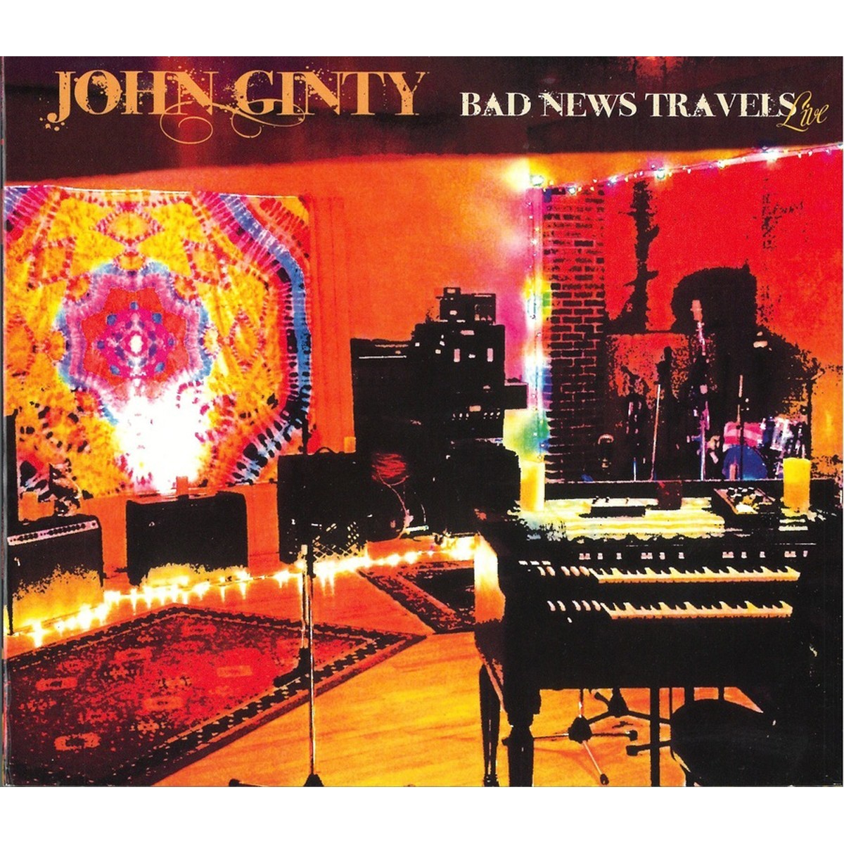 John Ginty - Bad News Travels - Live
