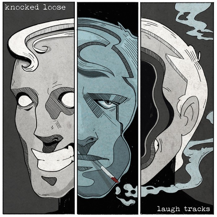 Knocked Loose - Laugh Tracks (Silver/Black Tri-Stripe Vinyl)
