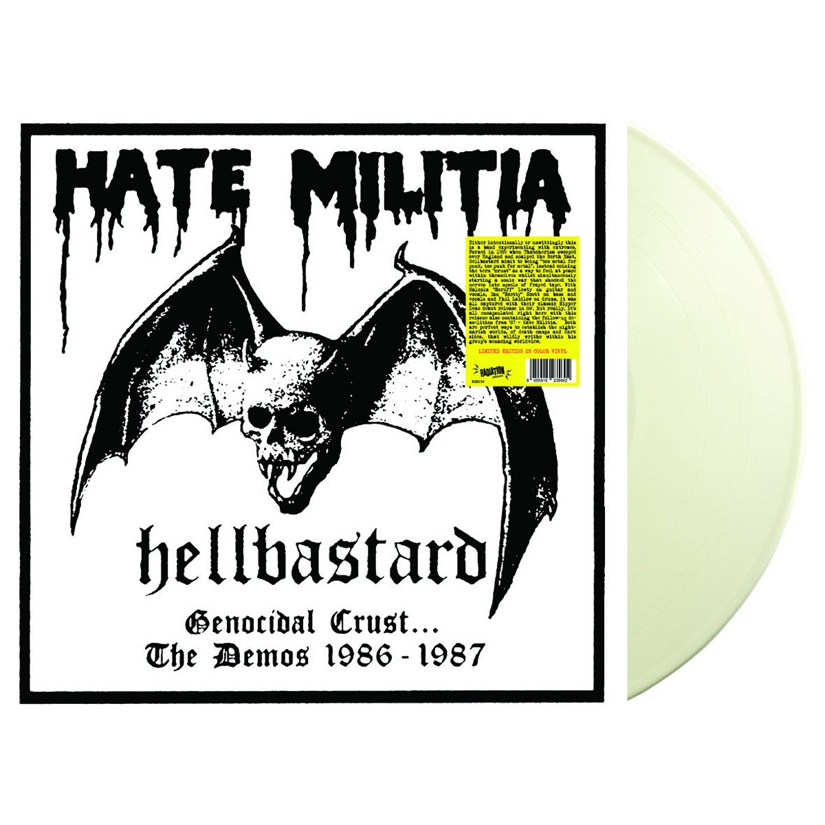 Hellbastard - Genocidal Crust: The Demos 1986-1987 (Clear Vinyl)