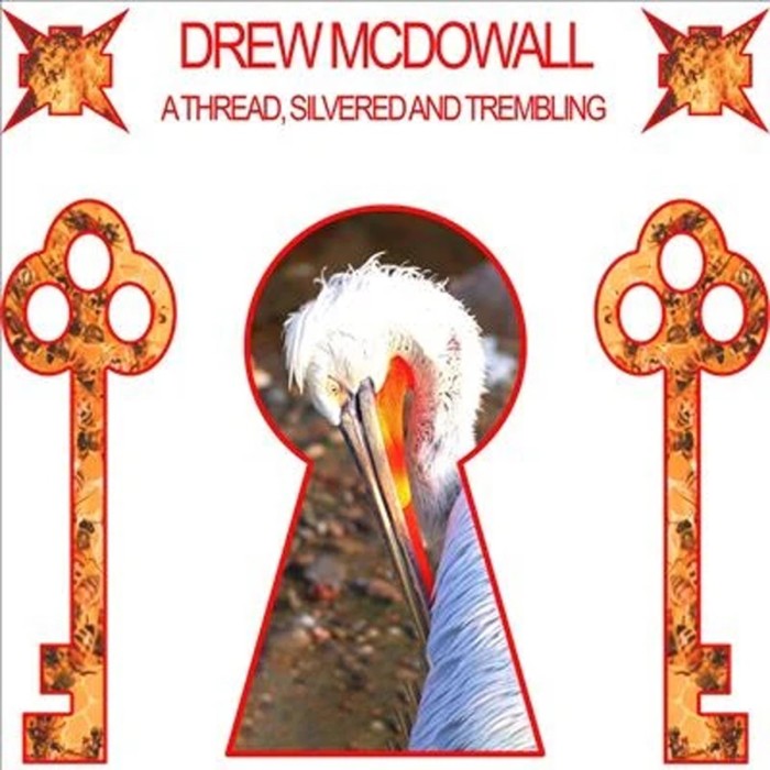 Drew McDowall - A Thread, Silvered And Trembling (Clear Red Vinyl)