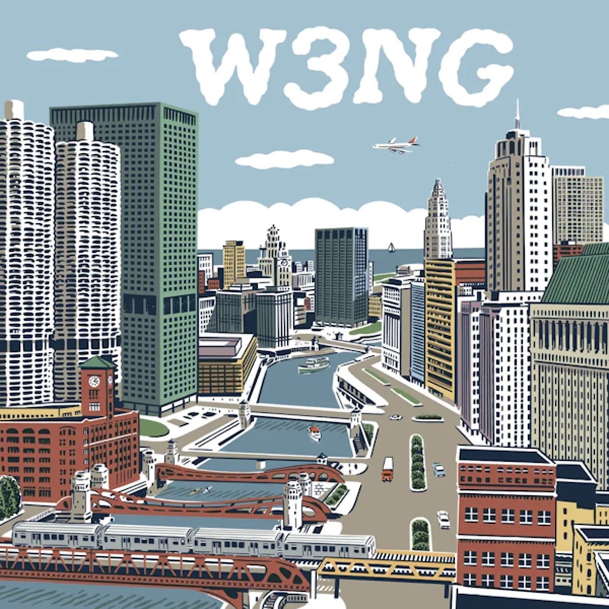 Various Artists - W3NG (Coast To Coast Clear Vinyl)