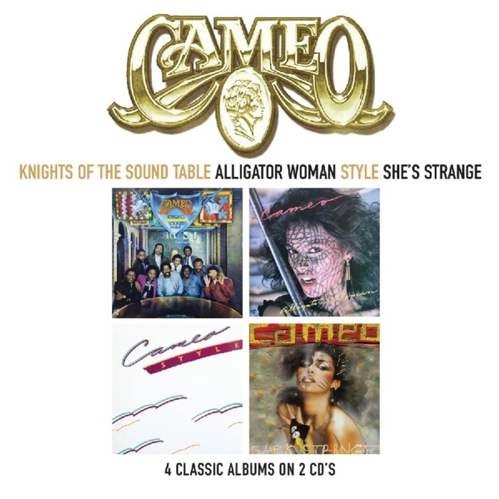 Cameo - Kights Of The Sound Table / Alligator Woman/Style / She'S Strange