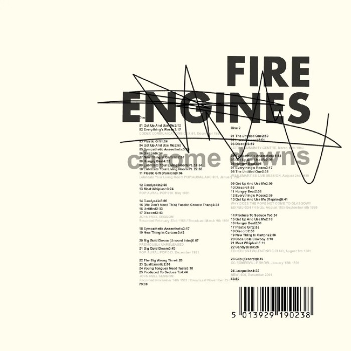 The Fire Engines - Chrome Dawns