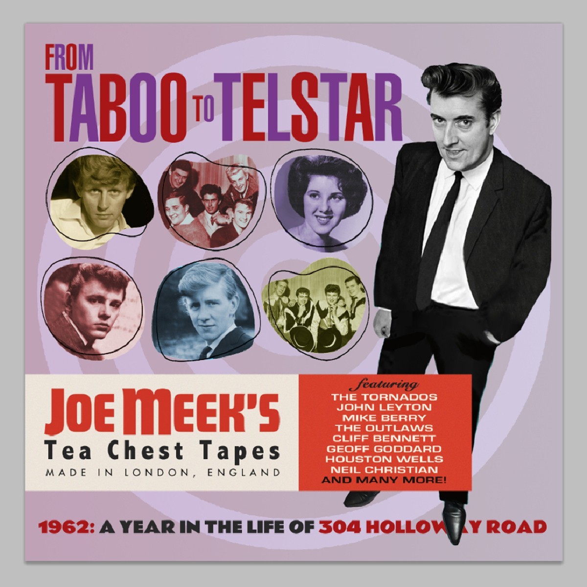 Joe Meek - 1962 From Taboo To Telstar - Hits, Misses, Outtakes, Demos And More