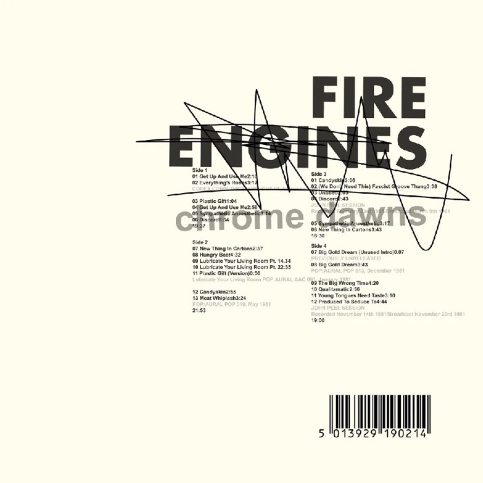 The Fire Engines - Chrome Dawns