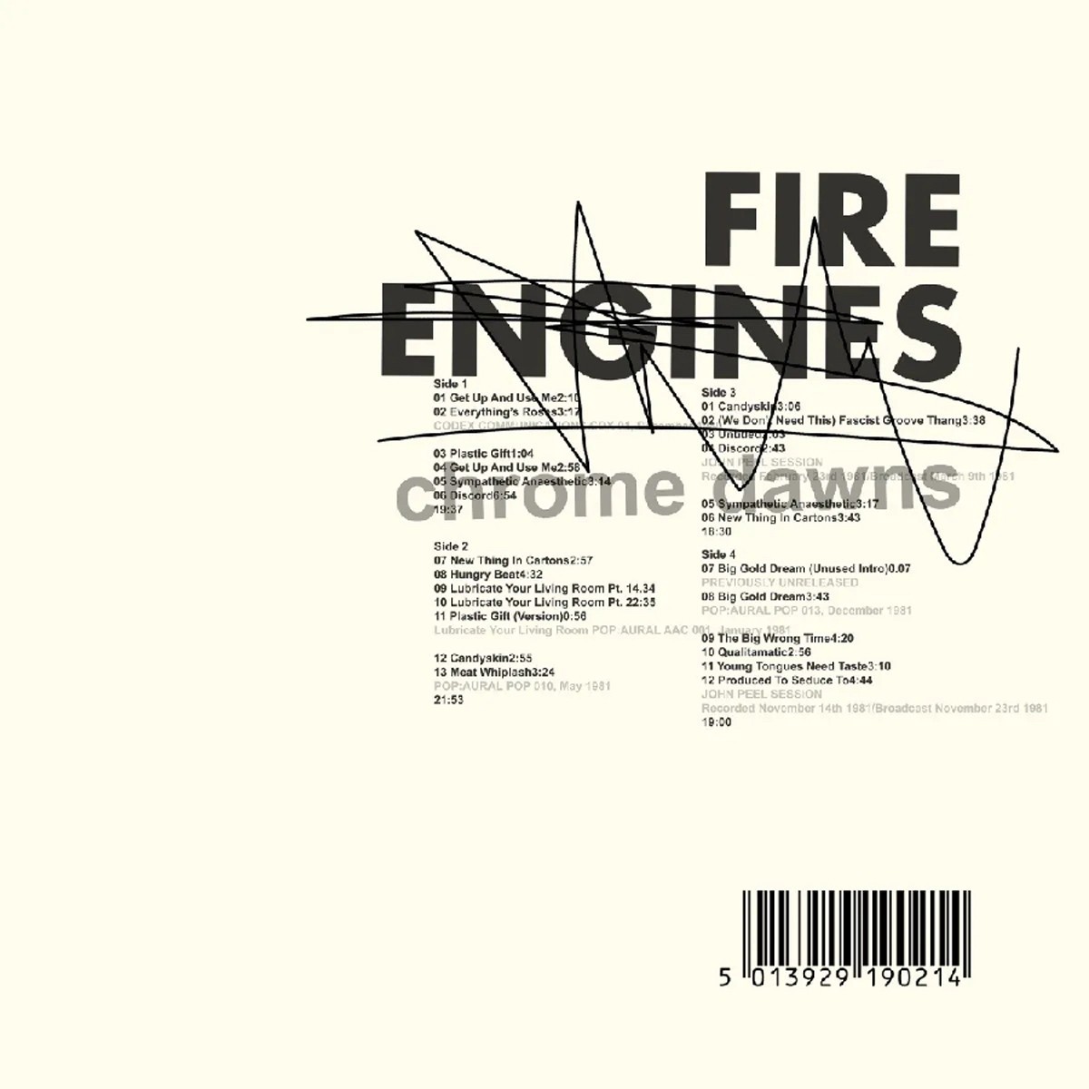 The Fire Engines - Chrome Dawns
