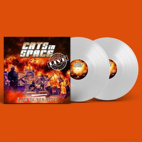 Cats In Space - Fire In The Night: Live (White Vinyl)