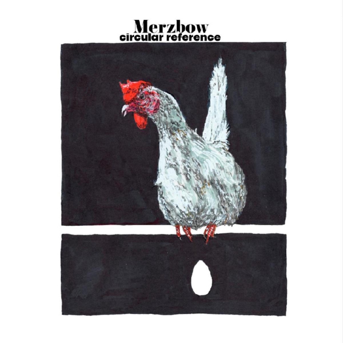 Merzbow - Circular Reference (Clear W/Black & Clear W/Red Vinyl)