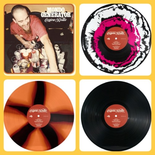 Mondo Generator - Cocaine Rodeo (Side A - Side B Black/White/Magenta Vinyl)