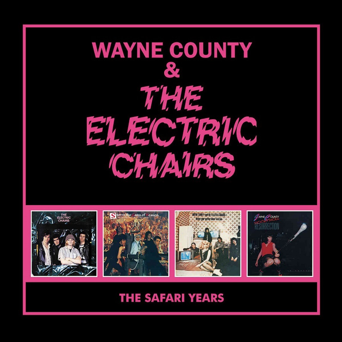 Wayne County & The Electric Chairs - The Safari Years (4Cd)