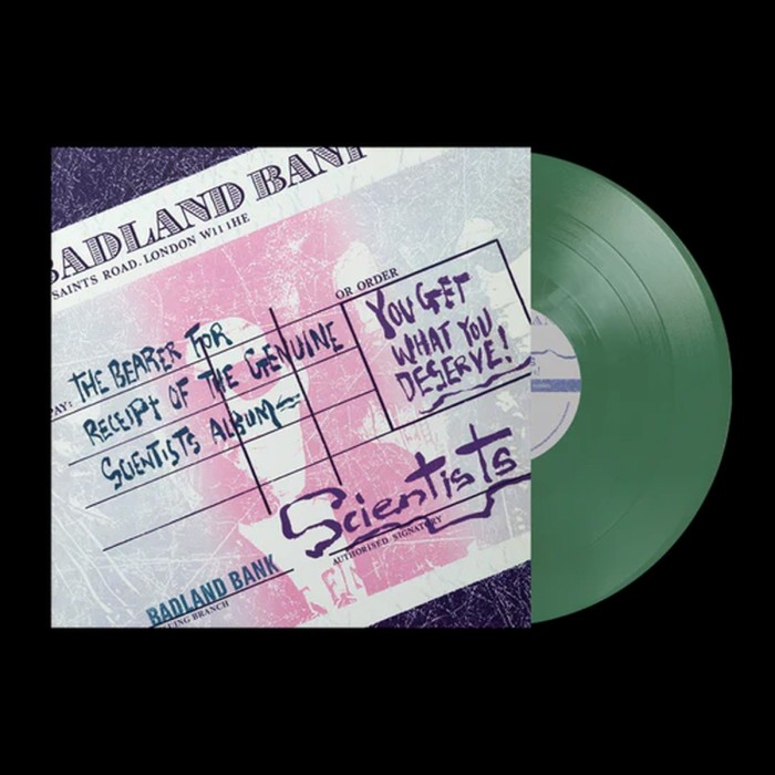The Scientists - You Get What You Deserve! (Green Opaque Vinyl)