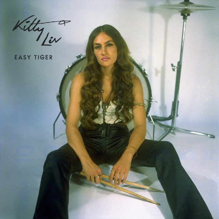 Kitty Liv - Easy Tiger (Black & Orange Twister Slip Sleeve With Poster)