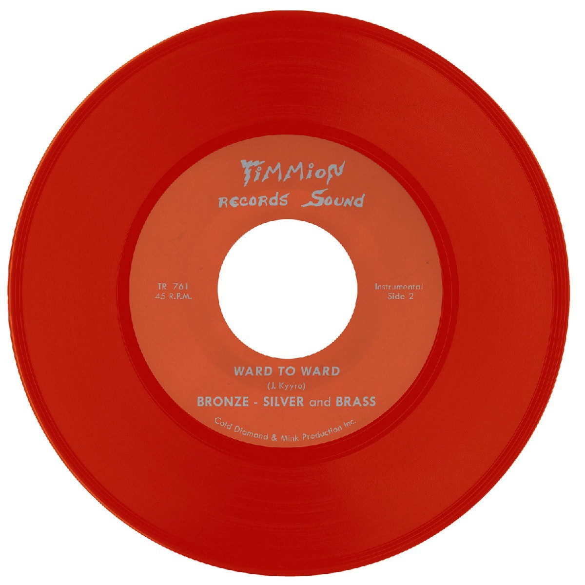 Bronze, Silver & Brass - Conrad's Lesson (Transparent Red Vinyl)