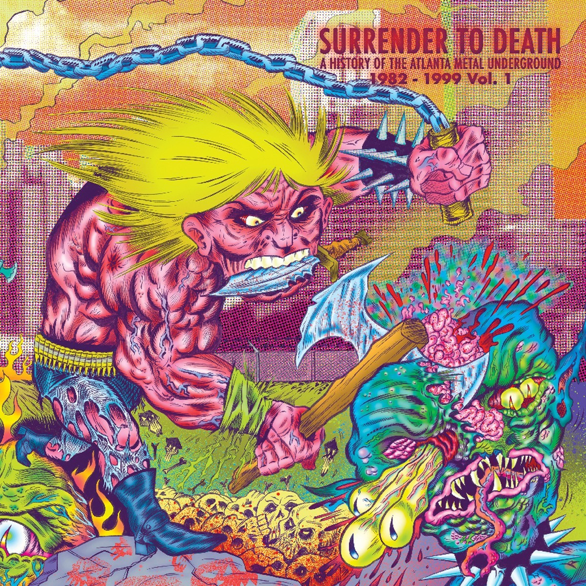 Various Artists - Surrender To Death: A History Of The Atlanta Metal Underground 1982-1999 Vol.01 (Color Vinyl)