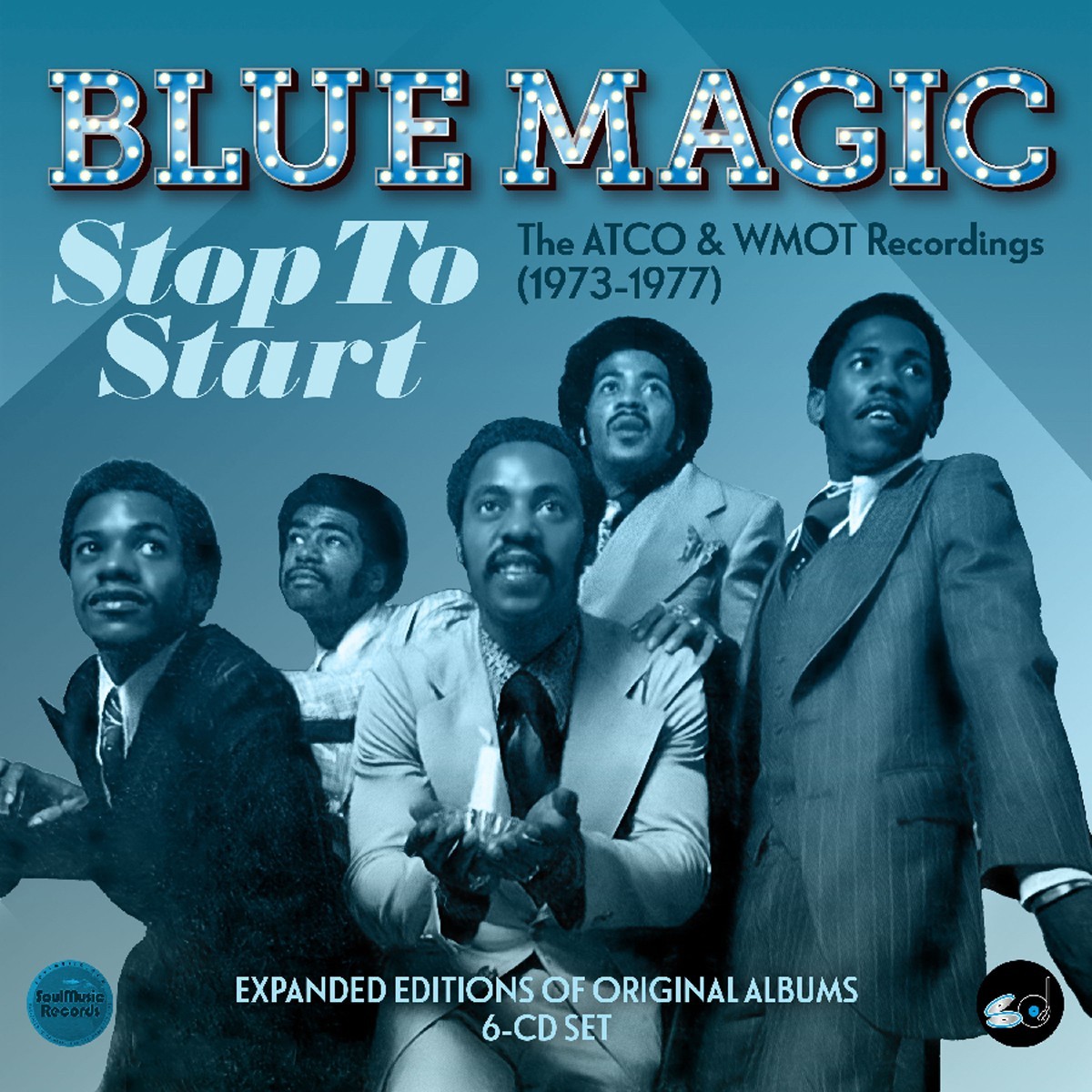 Blue Magic - Stop To Start: The Atco And Wmot Recordings 1973-1977 - 6CD Clamshell Box