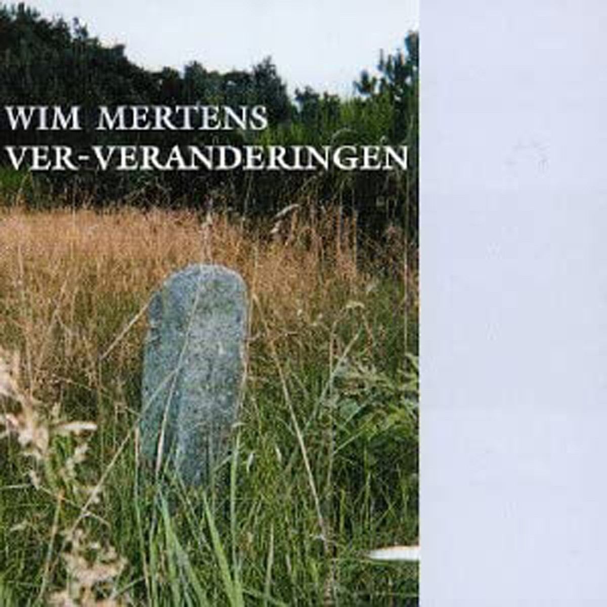Wim Mertens - Ver-Veranderingen
