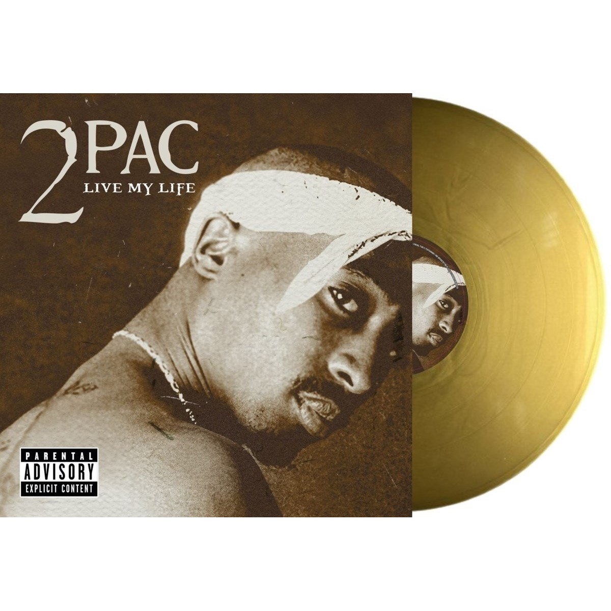 2Pac - Live My Life (Gold Vinyl)
