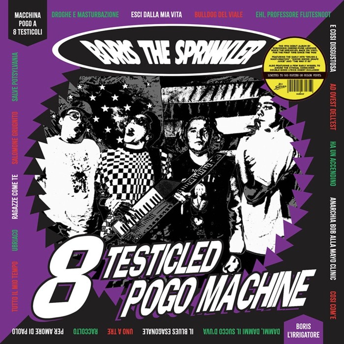 Boris The Sprinkler - 8 Testicled Pogo Machine (Purple Vinyl)