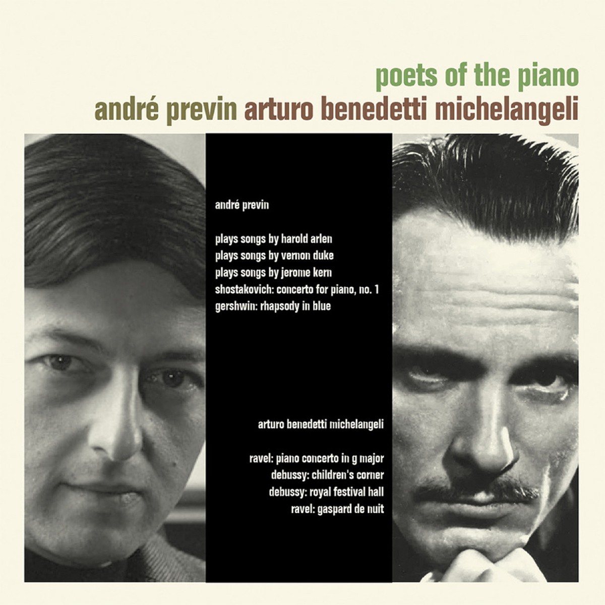 Andre Previn & Arturo Bendetti Michelangeli - Poets Of The Piano